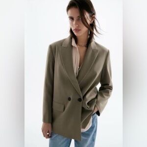 Women's Zara Olive Blazer